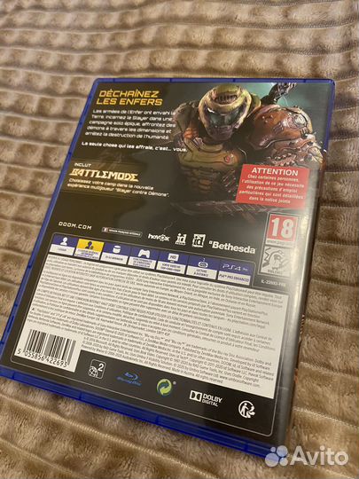 Doom eternal игра для Play station 4/ps5