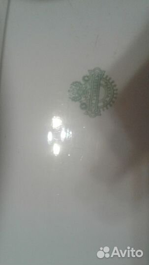 Блюдо большое старинное Кузнецов