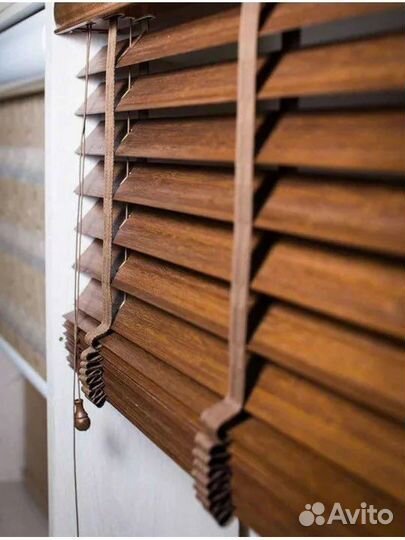 Деревянные жалюзи от производителя