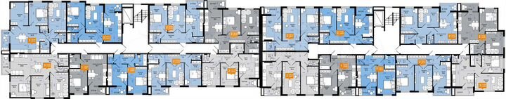 2-к. квартира, 59,8 м², 5/9 эт.