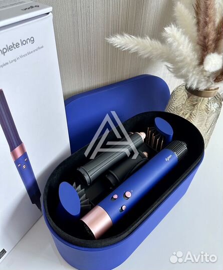 Стайлер Dyson Complete Long Hs05 Vinca Blue