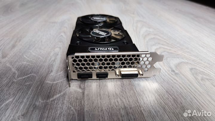 Видеокарта gtx 1050 ti palit