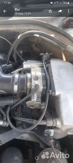 Дросельная заслонка мерседес 2.3