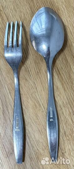 Ложки, вилки, ножи нержавейка СССР