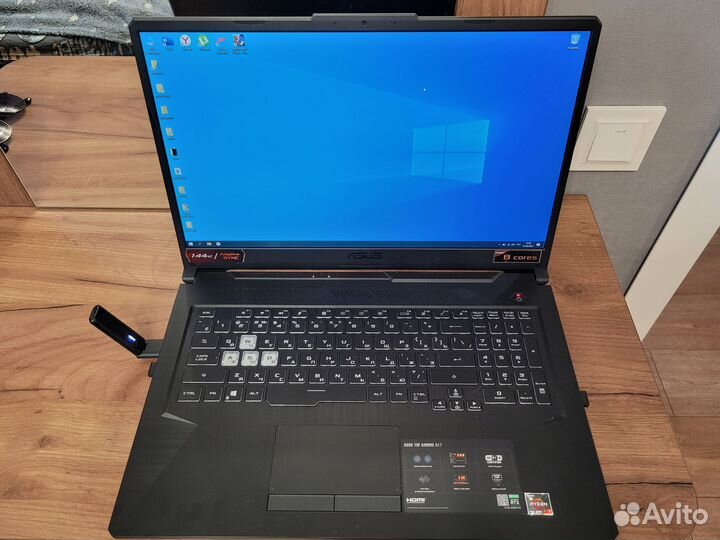 Игровой ноутбук asus tuf gaming a17