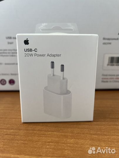Оригинальный адаптер питания Apple 20W