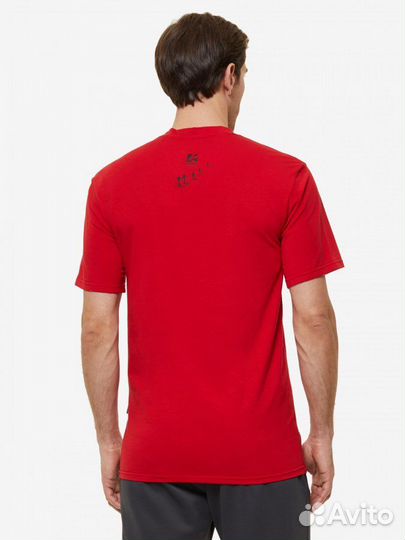 Красная мужская футболка bask