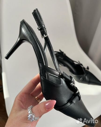 Туфли под Zara, р.36-40 черные серые белые