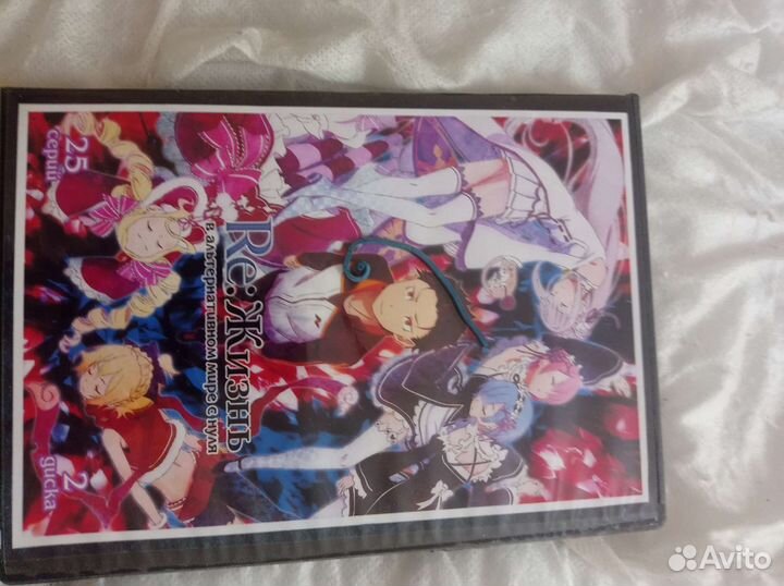 Манга анимэ на дисках