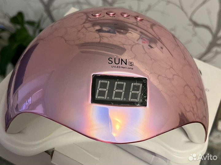Лампа Sun5 LED-UV, 48 Вт + ванночка в подарок