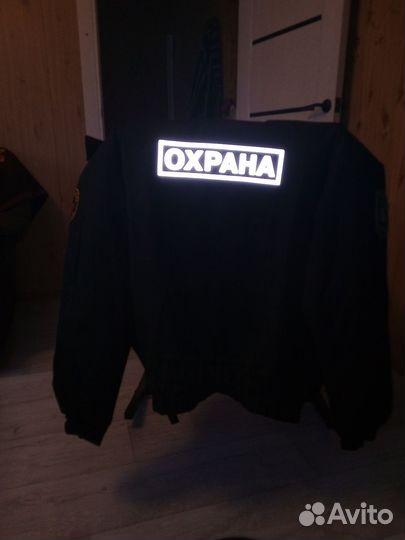 Черная форма охранника зимняя ф покров