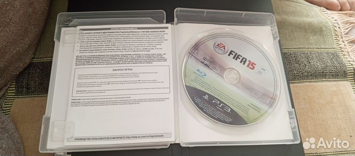 Диска игры FIFA15 пс3