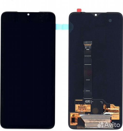 Дисплей для Xiaomi Mi 9 Черный - (oled)