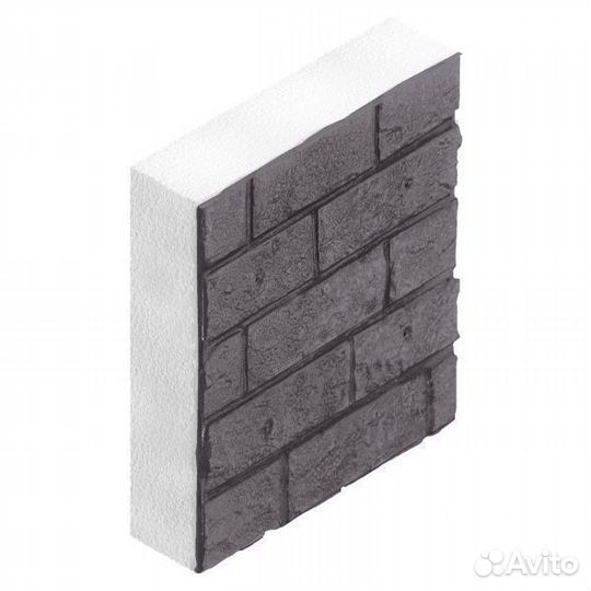 Полифасад (минеральная плита тизол) 500х500х50 мм