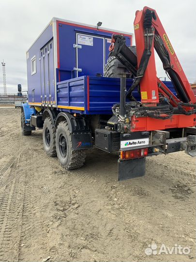 Бортовой грузовик Урал 4320-6952-72 С КМУ с КМУ Palfinger, 2022