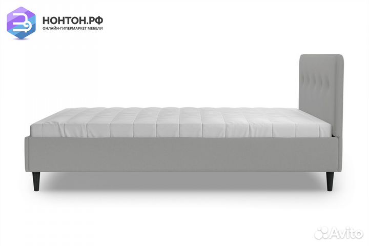 Кровать Милена серая