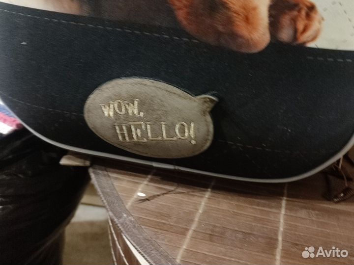 Рюкзак коричневый фирменный Hatber