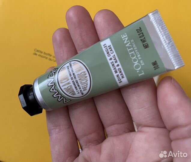 Loccitane крем для рук 10 мл карите миндаль