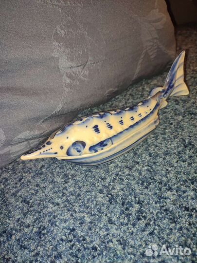 Икорница гжель