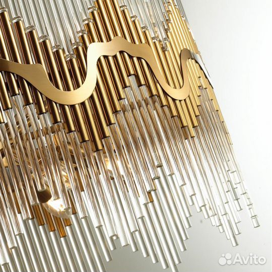 Люстра подвесная в спальню классика