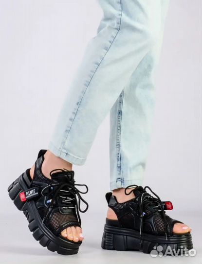 Сандалии летние босоножки на высокой платформе