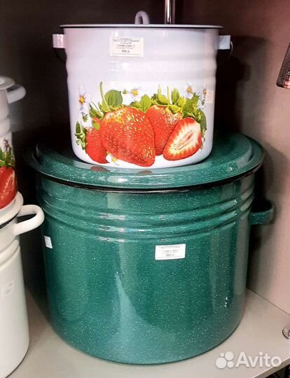 Бак эмалированный кастрюля
