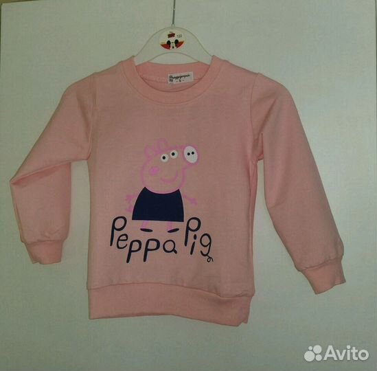 Свитшот,кофта для девочки и мальчика новая 1-4 год