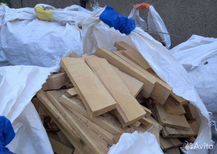 Дрова, Горбыль берёзовый, Обрезки, Опилки, Берёза