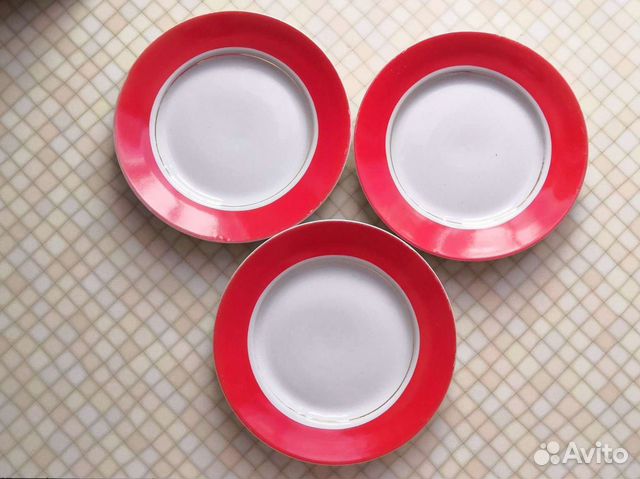 Тарелки СССР Туймазы пирожковые