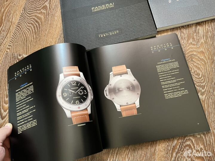 Каталоги лимитированных моделей часов Panerai