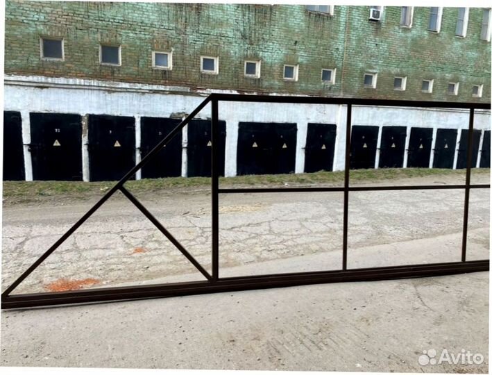 Откатные ворота каркас