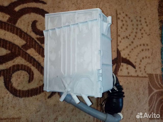 В сборе бункер, кувета, патрубок