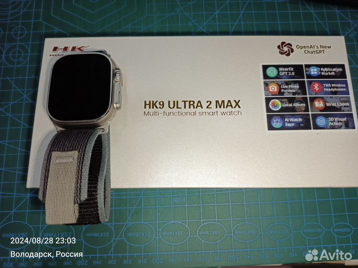 Смарт часы Hk 9 ultra 2 max