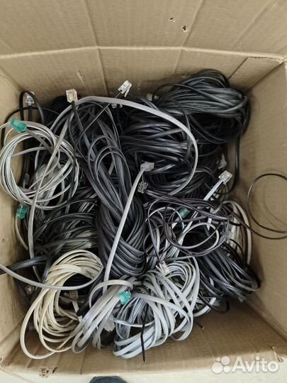Патчкорды, кабели питания, vga, dvi