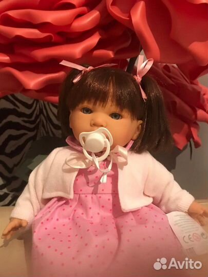 Кукла Испания новая зовёт папу и маму соска
