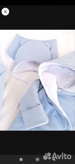 Конверт на выписку зимний