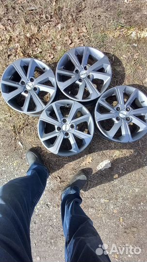 Литые диски r15 бу 4 100