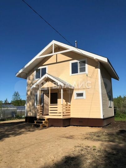 Дом 87,2 м² на участке 6 сот.