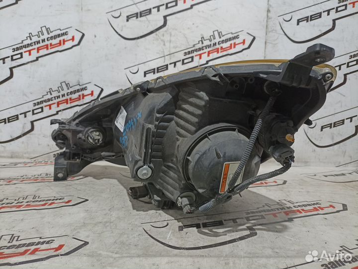 Фара honda FIT GE6 GE7 GE8 GE9 6869 темный хром xe