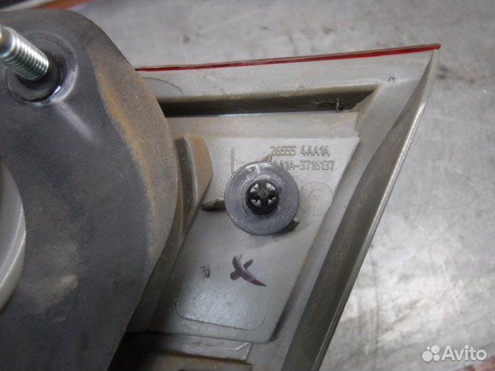 Фонарь задний левый Nissan Almera G15 K4M 2014