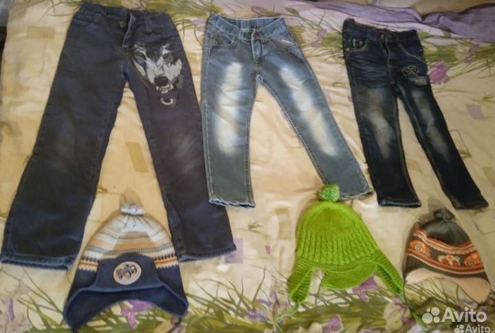 Вещи для мальчика от 3 до 6 лет Цена за всё