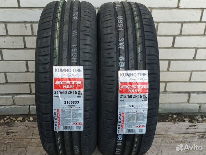 Kumho Ecsta HS51 215/60 R16 99W