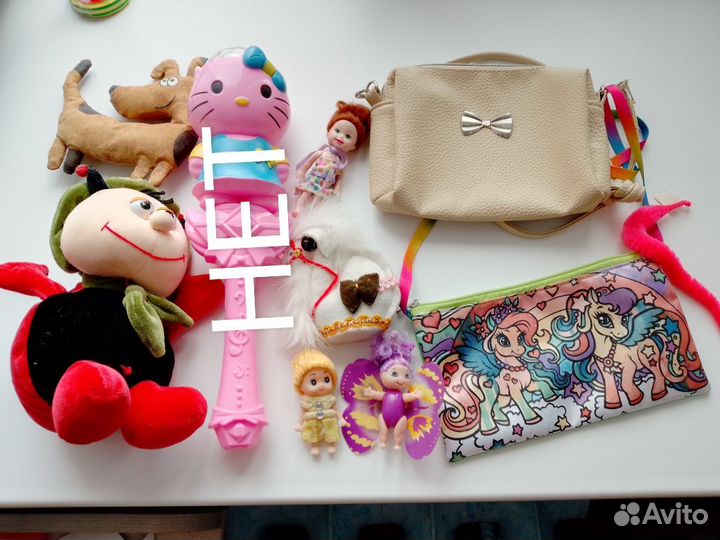 Игрушки плюс сумочки
