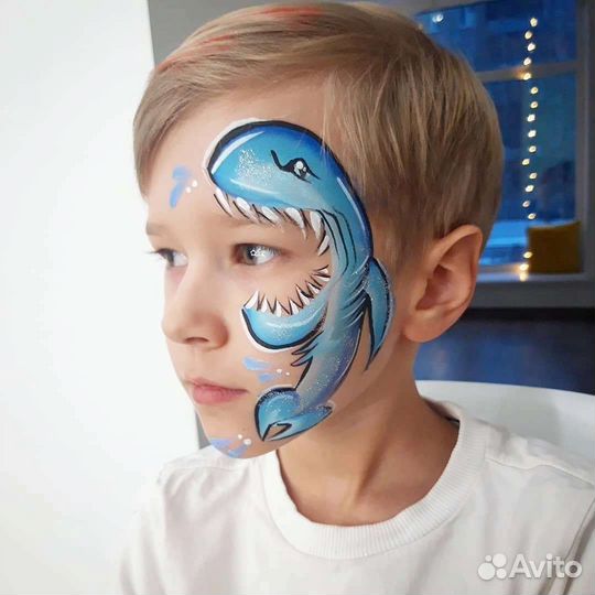 Аквагрим / Блеск-тату на праздник (аквагримёр)