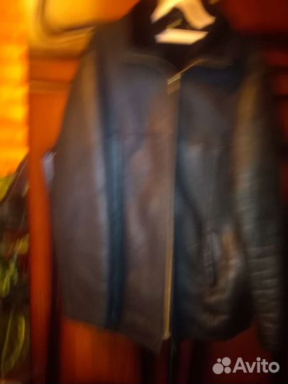 Дубленка натуральная мужская 52 54