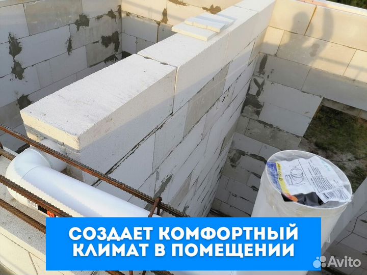 Газоблок поревит, теплит D500