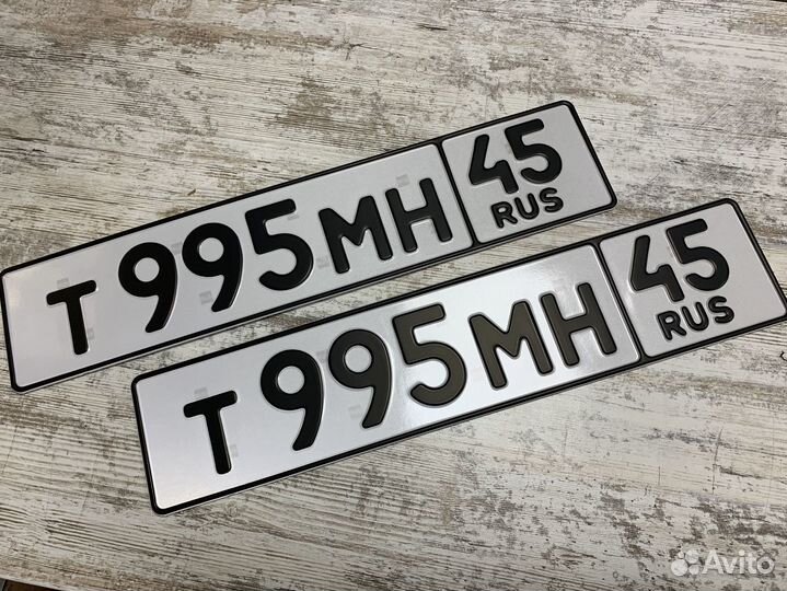 Изготовление дубликатов госномеров всех типов