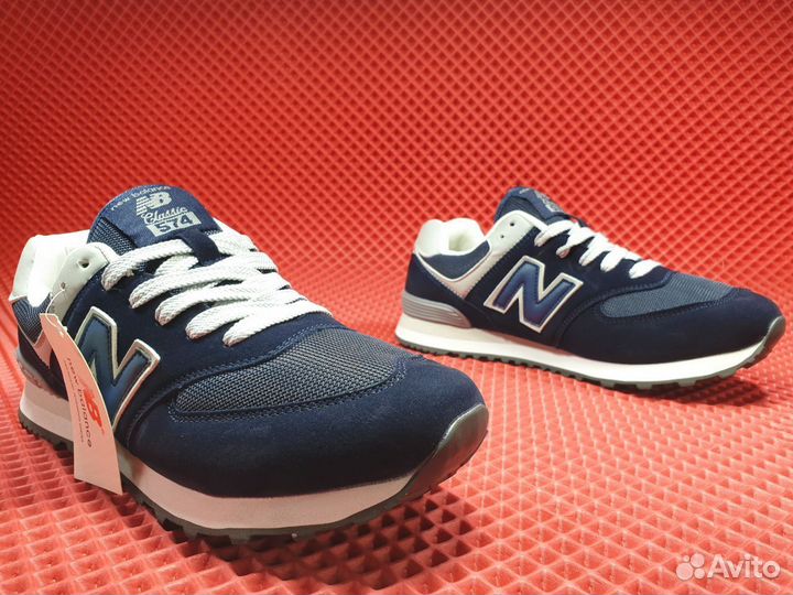 Кроссовки мужские New Balance 574 синие