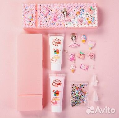 Пенал детский, зеркало,заколки