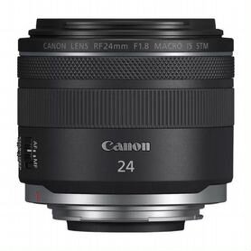 Объектив Canon RF 24mm F/1.8 Macro IS STM, Черный